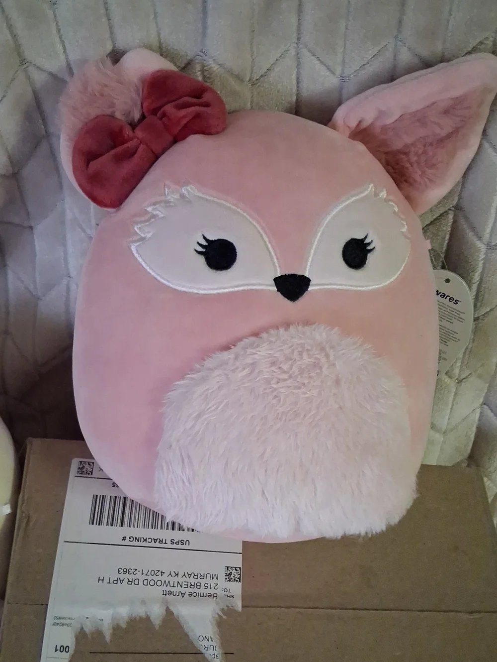 Squishmallow-This Is Miracle The Fennec Fox.